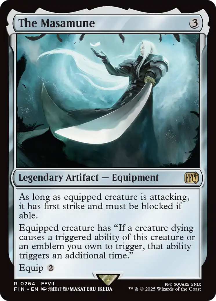final fantasy mtg equipment Foil Final Fantasy Secret Lair "Weapons" MTG Magic Artifact Equipment English