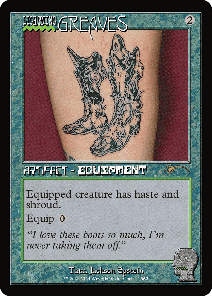 Lightning Greaves (1662) [Secret Lair Drop Series]