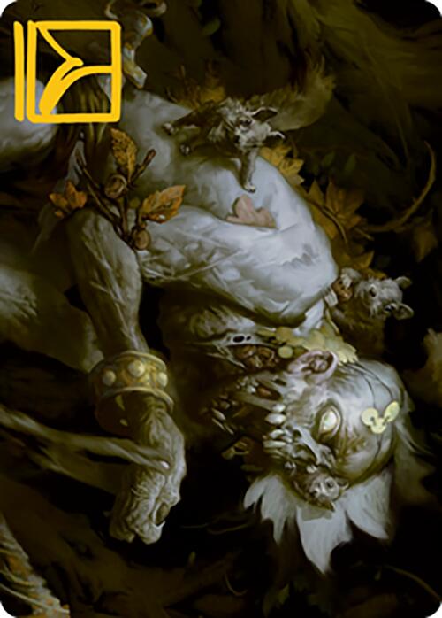 Nested Shambler Art Card (Gold-Stamped Signature) [Modern Horizons 2 Art Series]