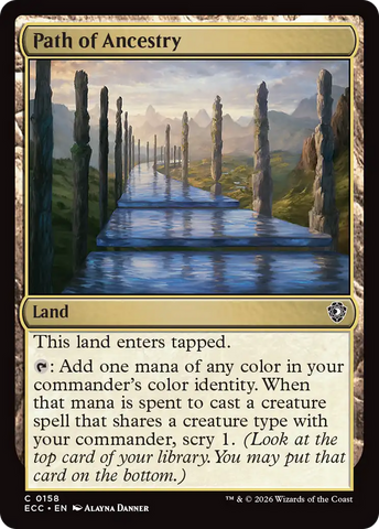Path of Ancestry [Lorwyn Eclipsed Commander]