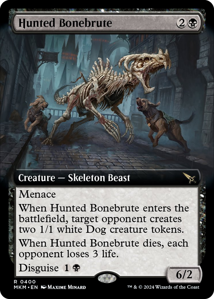 Hunted Bonebrute (Extended Art) [Murders at Karlov Manor]