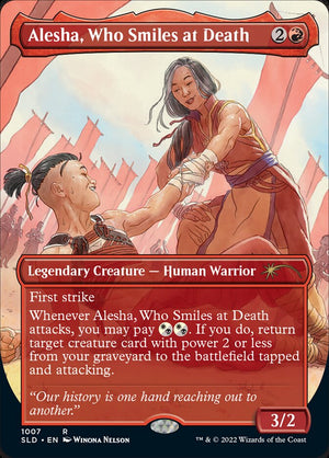 Image 347: Alesha, Who Smiles at Death [Secret Lair Drop Series]