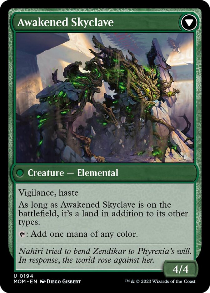 Invasion of Zendikar // Awakened Skyclave [March of the Machine]