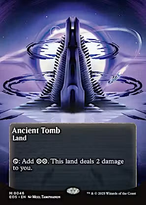 Ancient Tomb (0046) (Borderless) [Edge of Eternities: Stellar Sights]