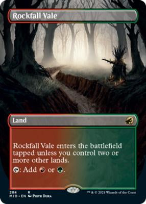 Rockfall Vale (Borderless) [Innistrad: Midnight Hunt]