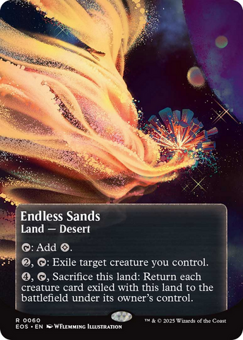 Endless Sands (0060) (Borderless) [Edge of Eternities: Stellar Sights]