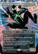 Spectacular Spider-Man (0238) (Borderless) (Textured Foil) [Marvel's Spider-Man]
