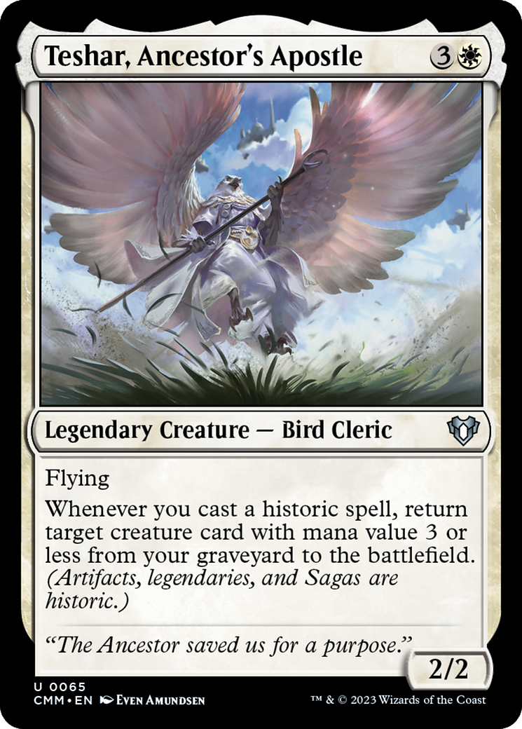 Teshar, Ancestor's Apostle [Commander Masters]