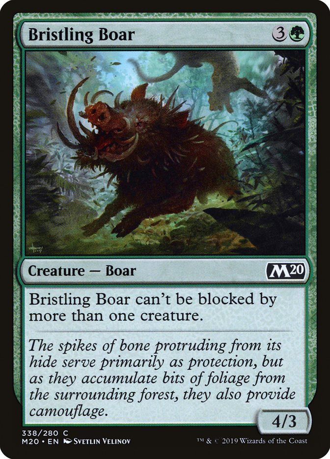 Bristling Boar [Core Set 2020]