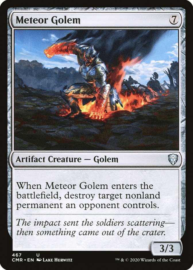 Meteor Golem (467) [Commander Legends]