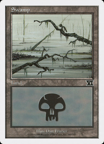 Swamp (#340) [Classic Sixth Edition]