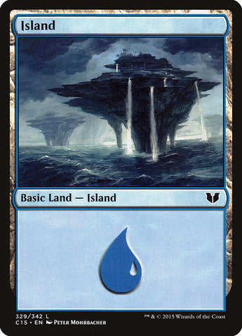 Island (#329) [Commander 2015]