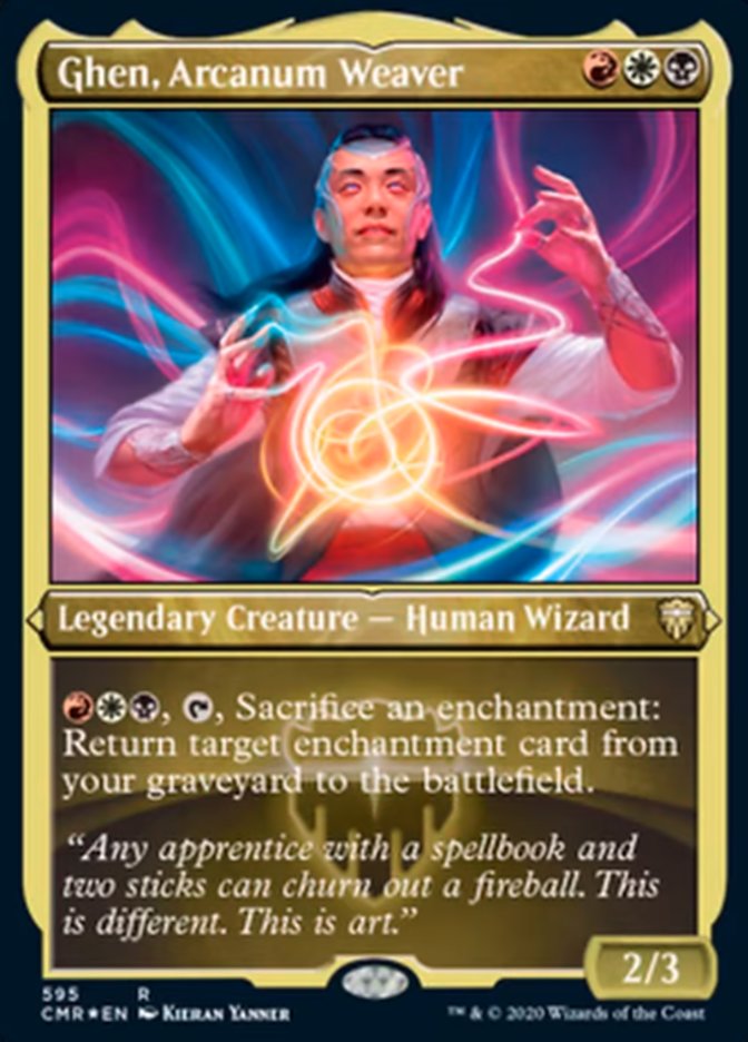 Ghen, Arcanum Weaver [Commander Legends Etched]