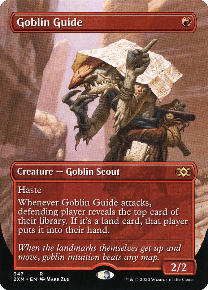 Goblin Guide (Borderless) [Double Masters]