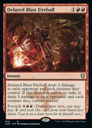 Image 398: Delayed Blast Fireball [Commander Legends: Battle for Baldur's Gate]