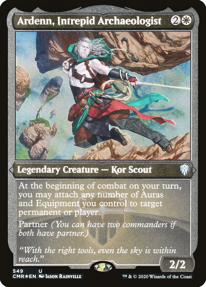 Ardenn, Intrepid Archaeologist [Commander Legends Etched]