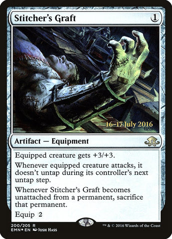 Stitcher's Graft  (Prerelease) [Eldritch Moon Prerelease Promos]