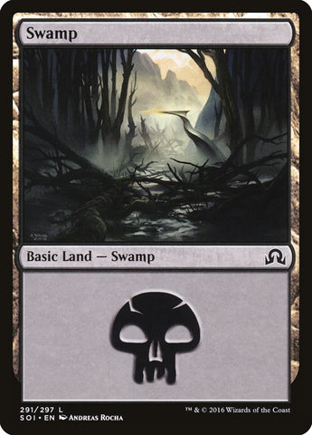 Swamp (#291) [Shadows over Innistrad]