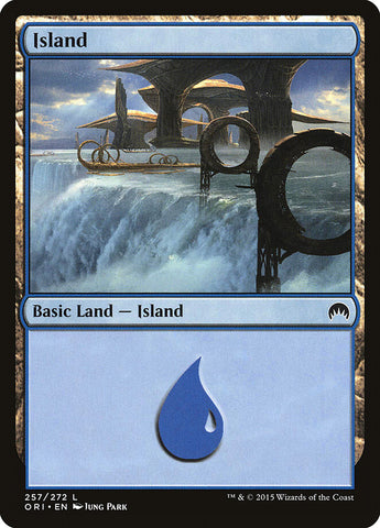 Island (#257) [Magic Origins]