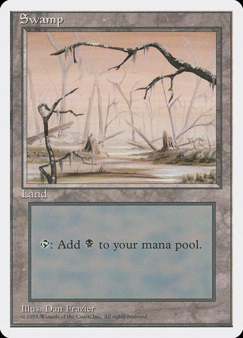 Swamp (#371) [Fourth Edition]
