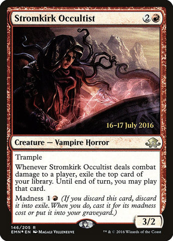 Stromkirk Occultist  (Prerelease) [Eldritch Moon Prerelease Promos]