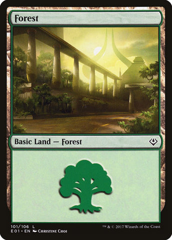 Forest (#101) [Archenemy: Nicol Bolas]
