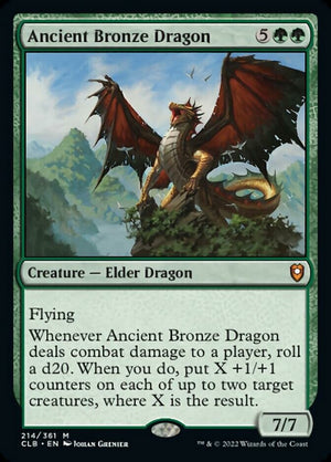 Image 399: Ancient Bronze Dragon [Commander Legends: Battle for Baldur's Gate]