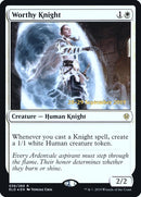 Worthy Knight  [Throne of Eldraine Prerelease Promos]