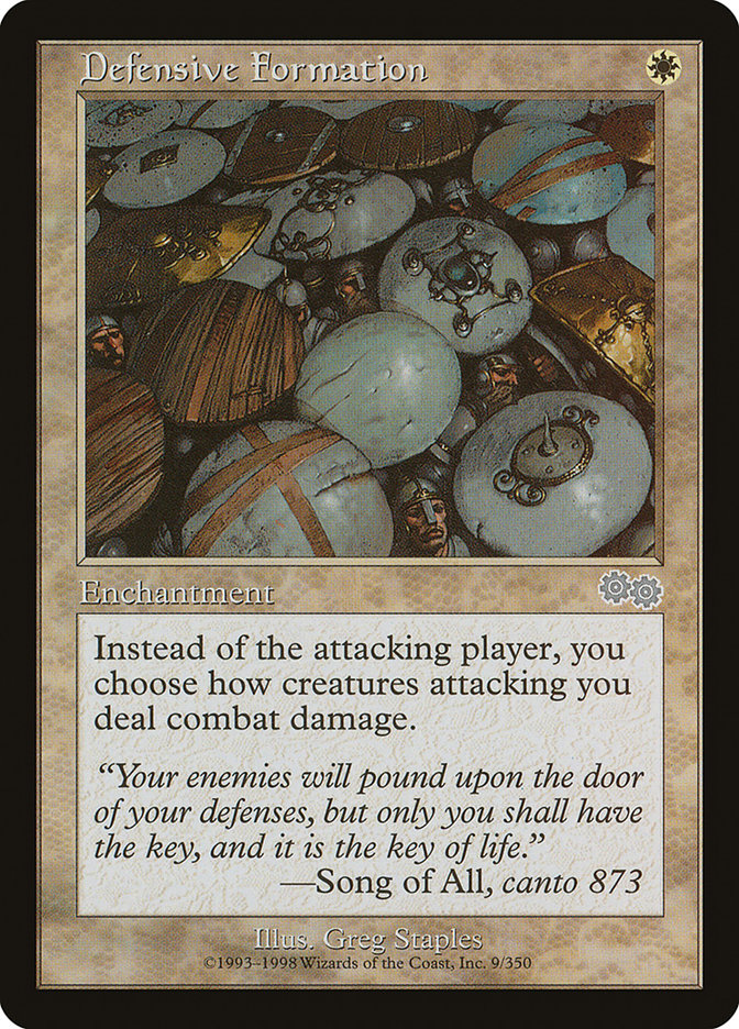 Defensive Formation [Urza's Saga]