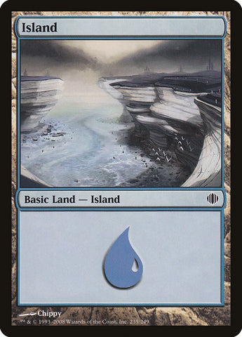 Island (#235) [Shards of Alara]