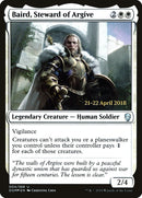 Baird, Steward of Argive  (Prerelease) [Dominaria Prerelease Promos]