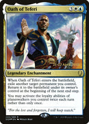 Oath of Teferi  (Prerelease) [Dominaria Prerelease Promos]