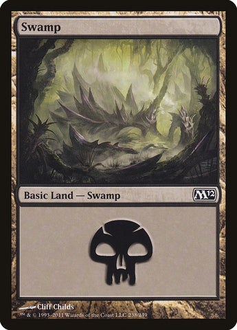 Swamp (#238) [Magic 2012]