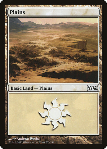 Plains (#233) [Magic 2014]