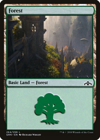 Forest (#264) [Guilds of Ravnica]