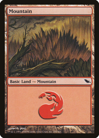 Mountain (#296) [Shadowmoor]