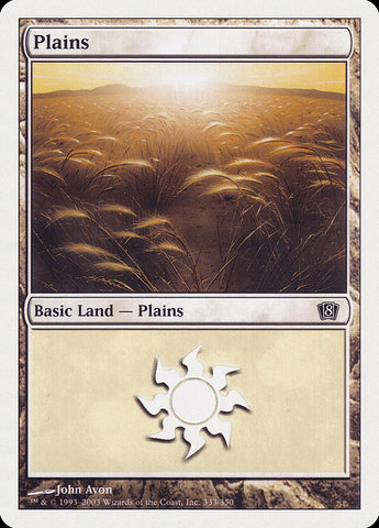 Plains (#333) [Eighth Edition]
