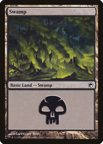 Swamp (#241) [Scars of Mirrodin]