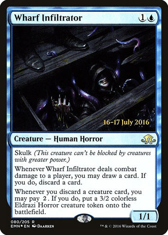 Wharf Infiltrator  (Prerelease) [Eldritch Moon Prerelease Promos]
