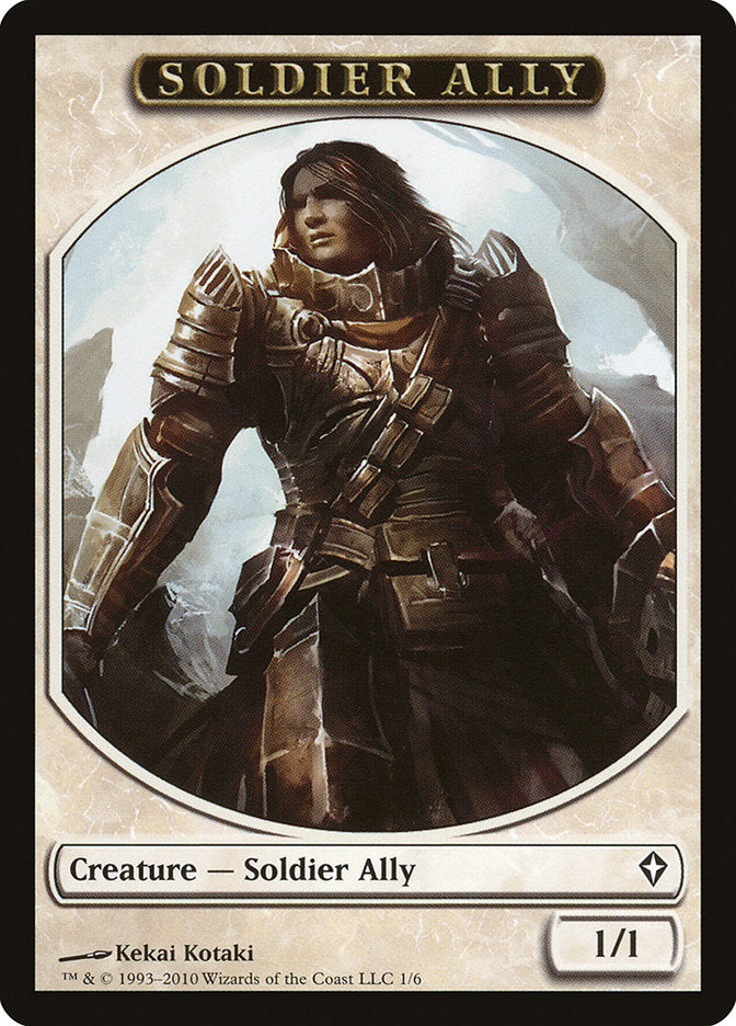 Soldier Ally [Worldwake Tokens]