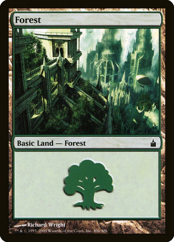 Forest (#306) [Ravnica: City of Guilds]