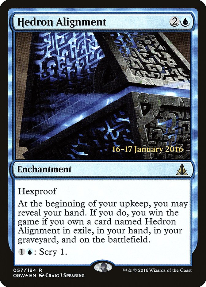 Hedron Alignment (Prerelease) [Oath of the Gatewatch Prerelease Promos]