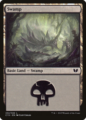 Swamp (#332) [Commander 2015]