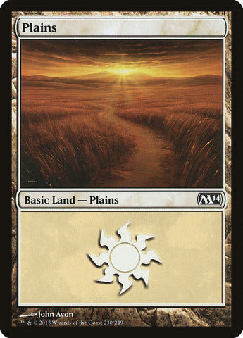 Plains (#230) [Magic 2014]