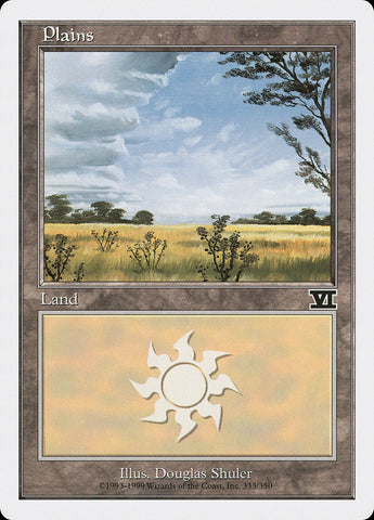 Plains (#333) [Classic Sixth Edition]