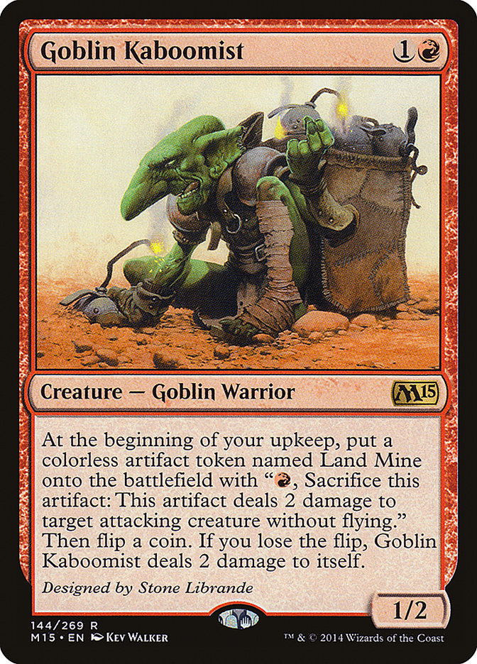 Goblin Kaboomist [Magic 2015]