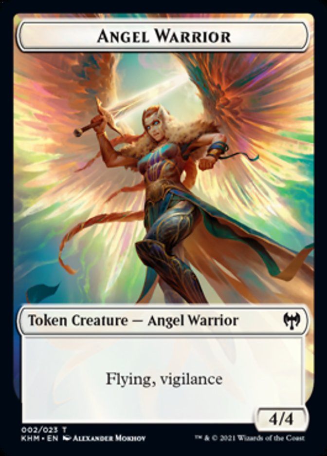 Angel Warrior Token [Kaldheim]