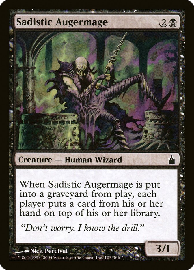 Sadistic Augermage [Ravnica: City of Guilds]