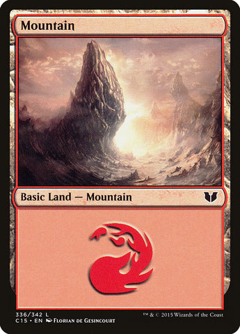 Mountain (#336) [Commander 2015]