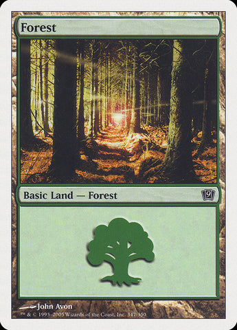 Forest (#347) [Ninth Edition]